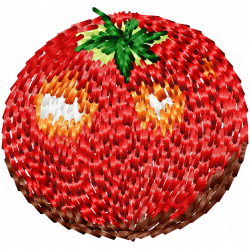 Tomato Embroidery Design 5 Tomato Embroidery Design 5